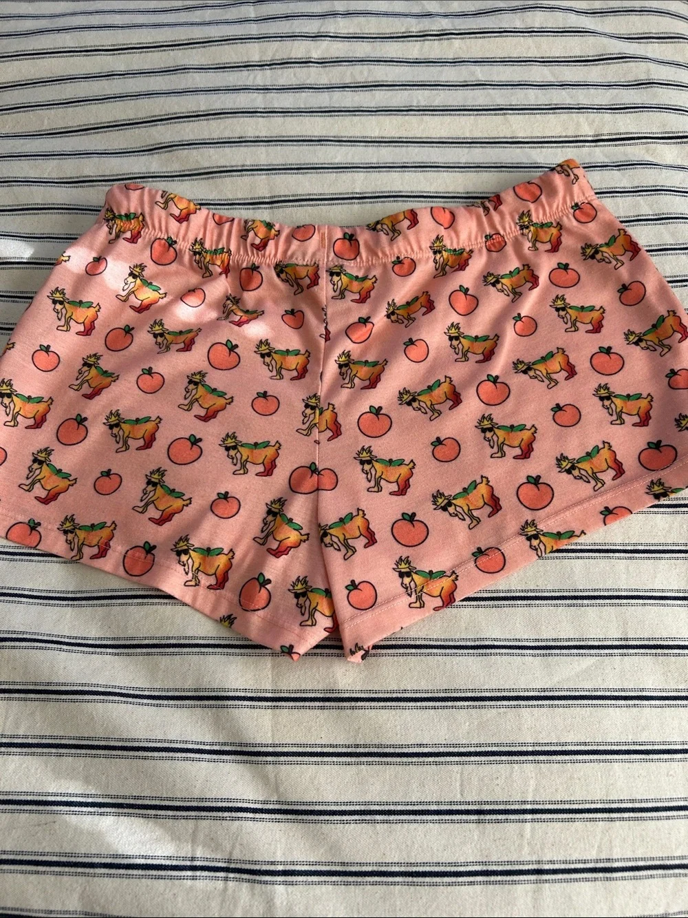 Girl’s Goat USA Peach Pajama Shorts YXL
